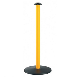 Safety Post - Yellow Metal